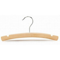 10" Natural Wooden Baby Hanger